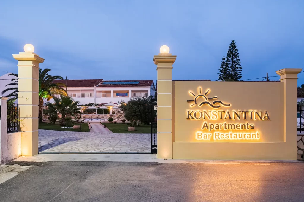 Konstantina apartments corfu kavos hotel corfu